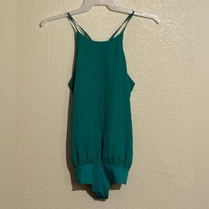 Chic Green Women's Bodysuit
